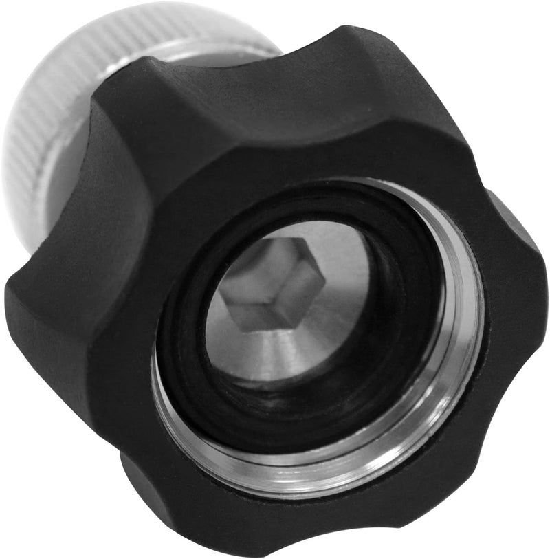 FINBe electric high-pressure cleaner coupler 3/4-inch high-pressure cleaner metal connection accessories high-pressure cleaner hose fitting with built-in filter 1pcs - Image 2